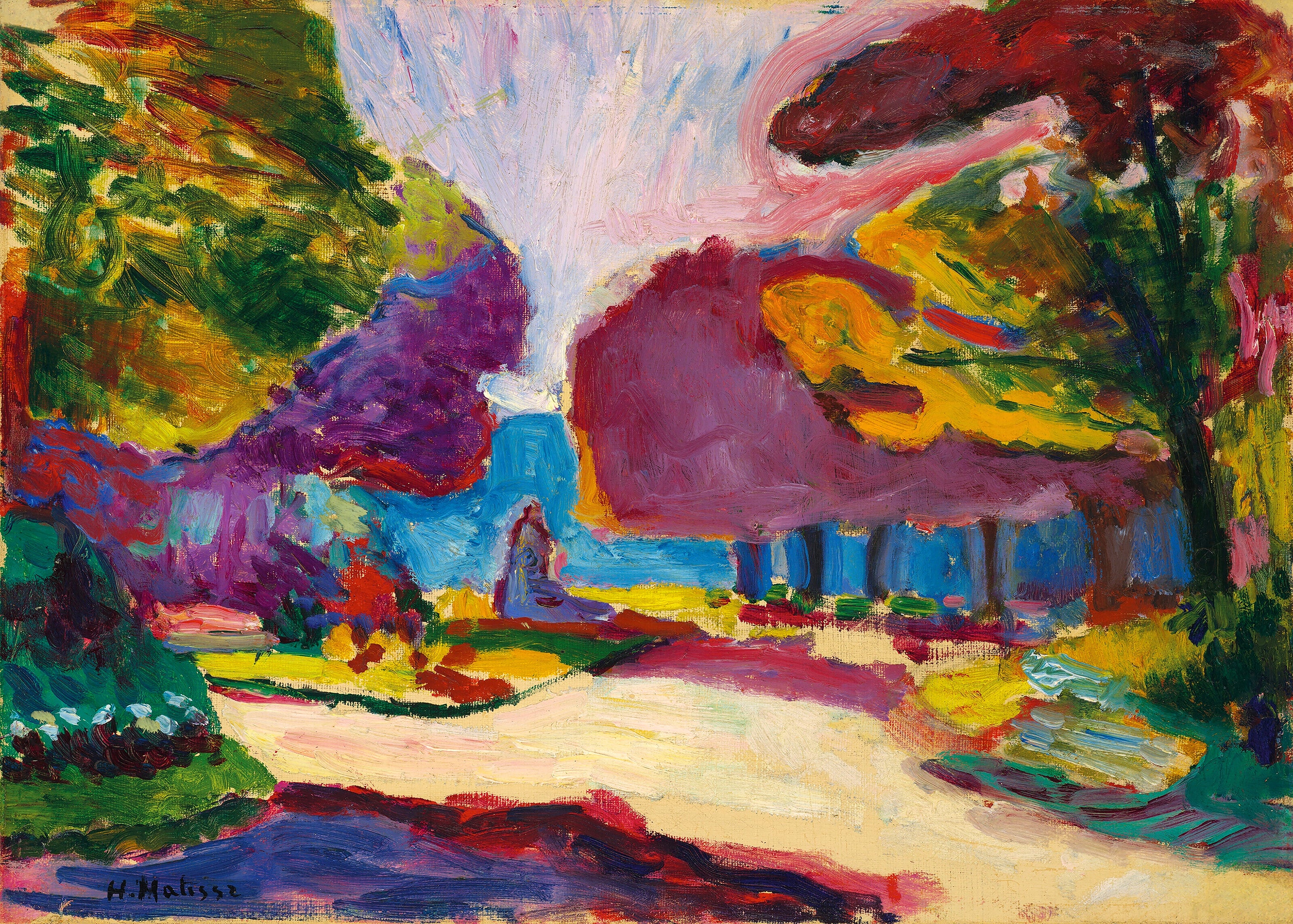 Jardin du Luxembourg Poster - Henri Matisse | Wallbaby.com