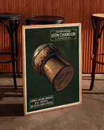 Champagne Léon Chandon Poster