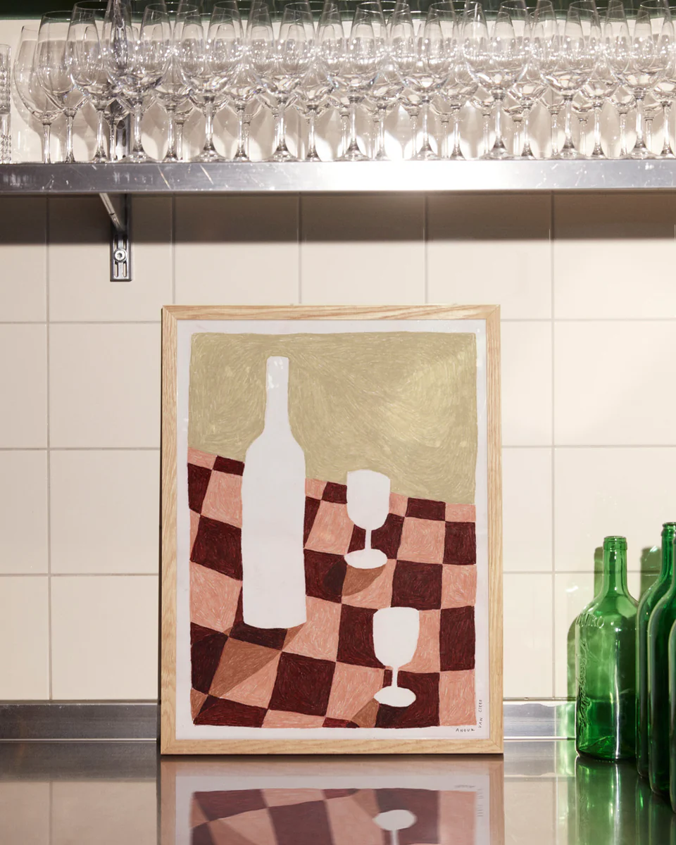 Sipping & Talking Poster