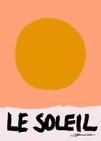 Le Soleil Poster