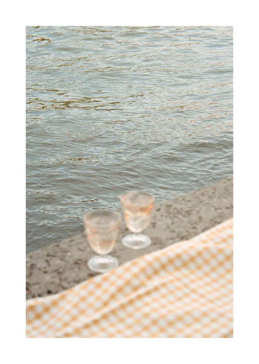 50 x 70 cm / White border