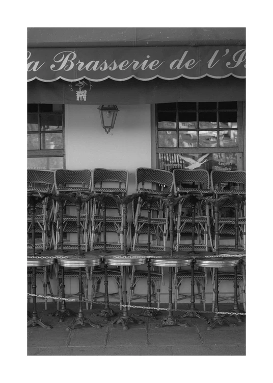 50 x 70 cm / White border