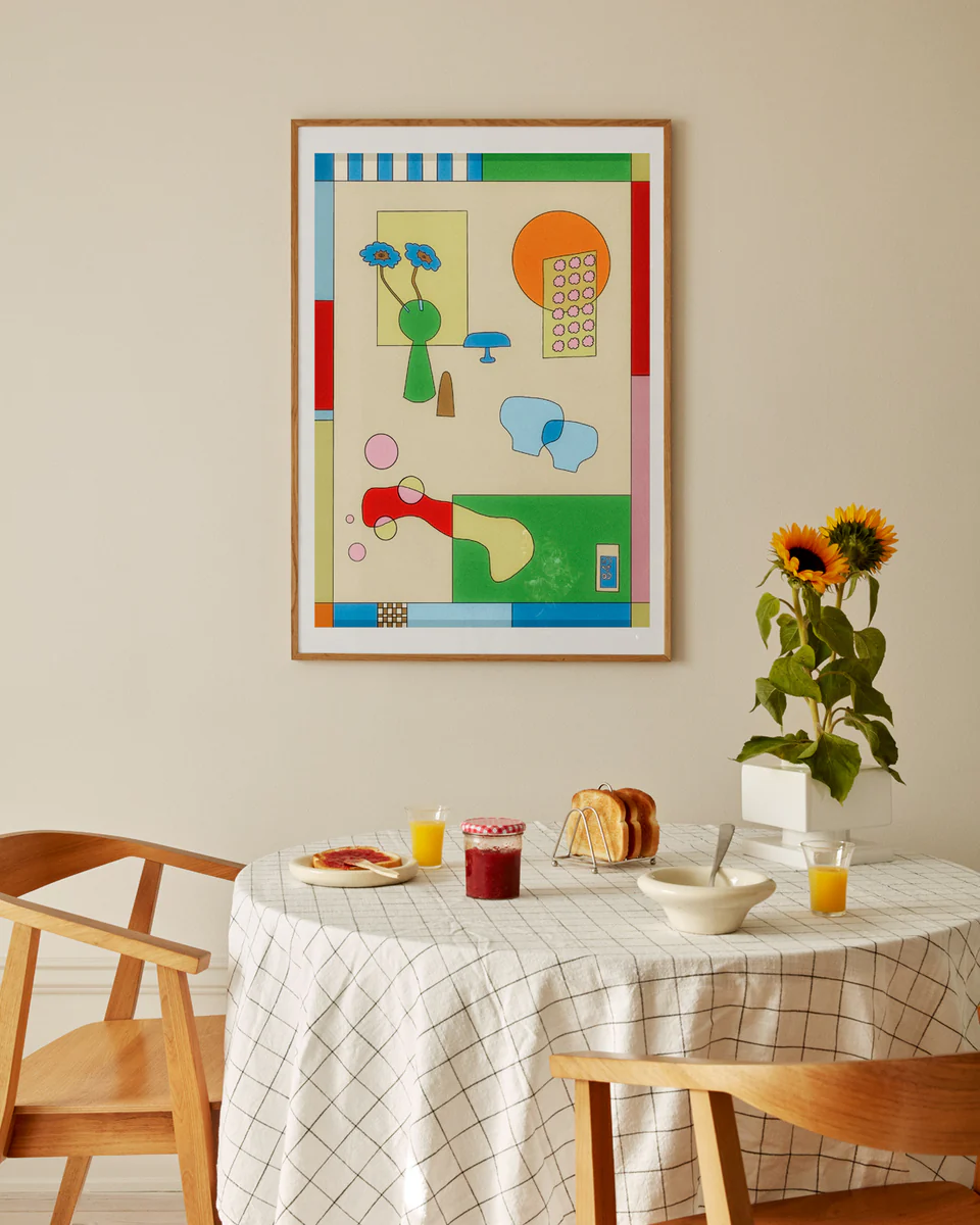 Green Vase Poster