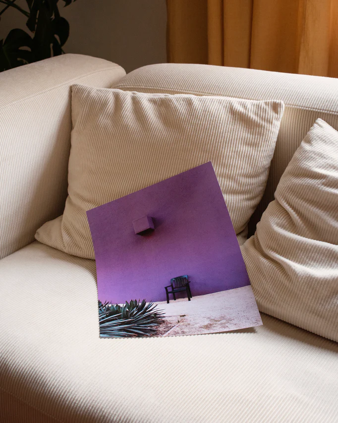 Pershing Square Purple Poster