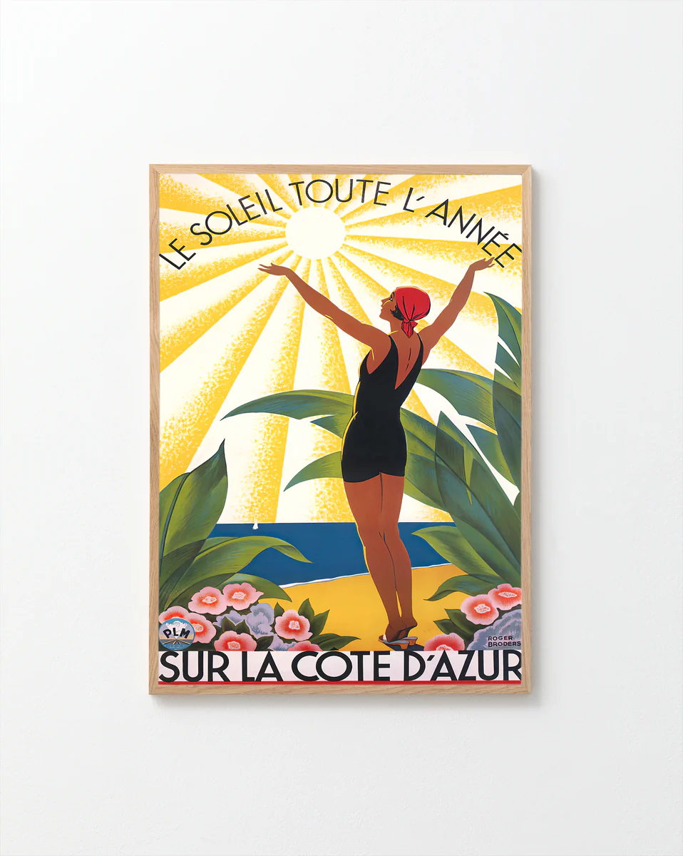 Le Soleil Toute L'Année Poster