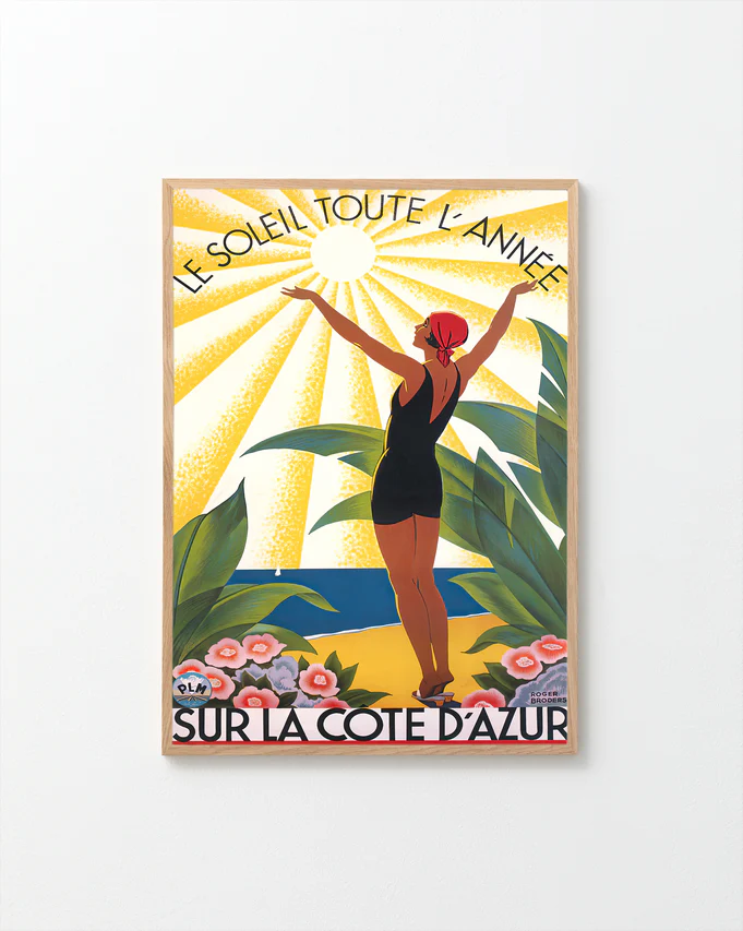 Le Soleil Toute L'Année Poster