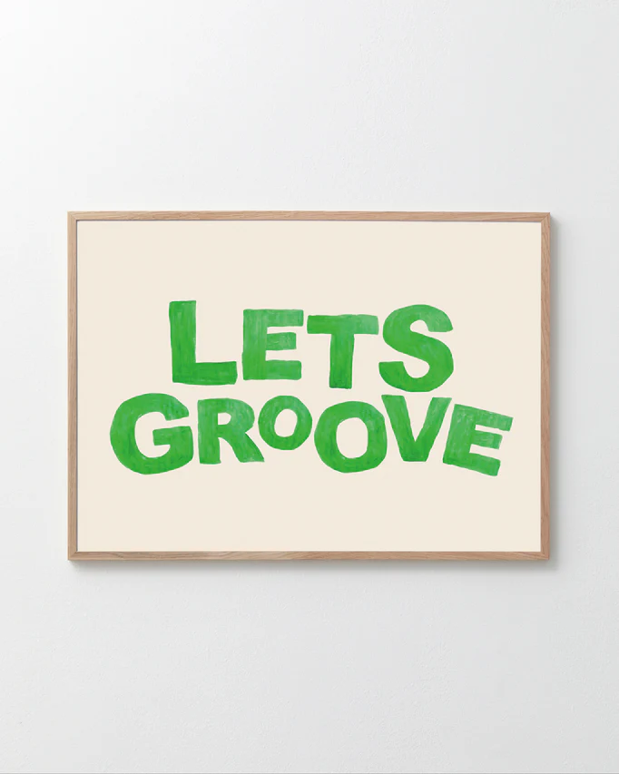 Let's Groove Poster