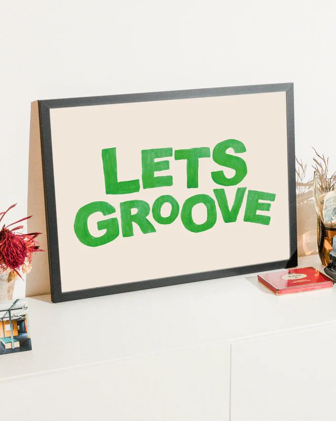 Let's Groove Poster