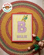 Pippi Longstocking name poster B – Flat lay