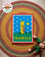 Pippi Longstocking name poster I – Flat lay