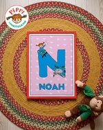 Pippi Longstocking name poster N – Flat lay