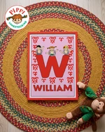 Pippi Longstocking name poster W – Flat lay