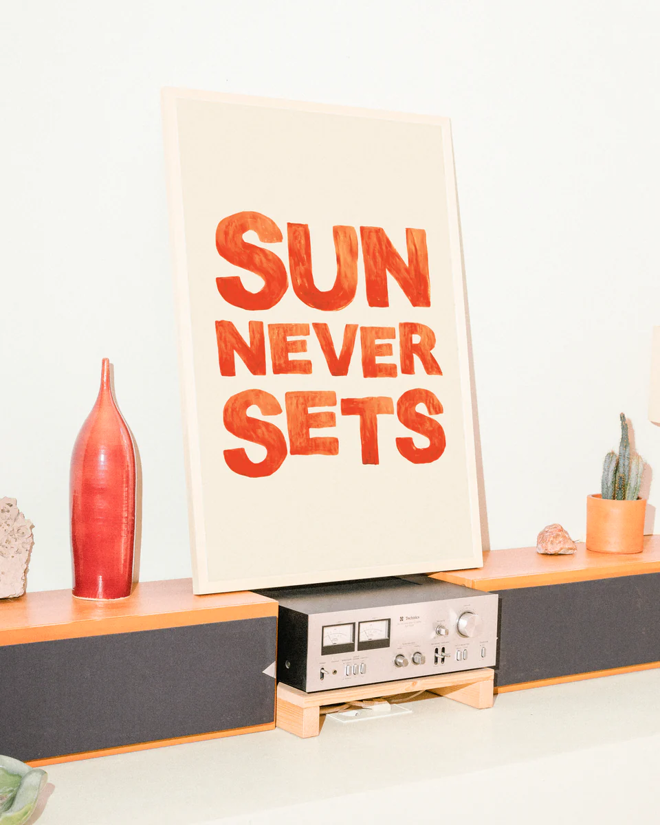 Sun Never Sets Poster