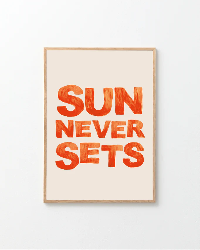 Sun Never Sets Poster