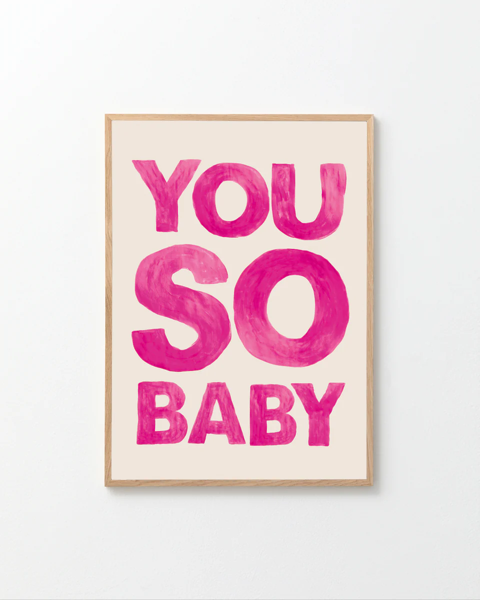 You So Baby Poster