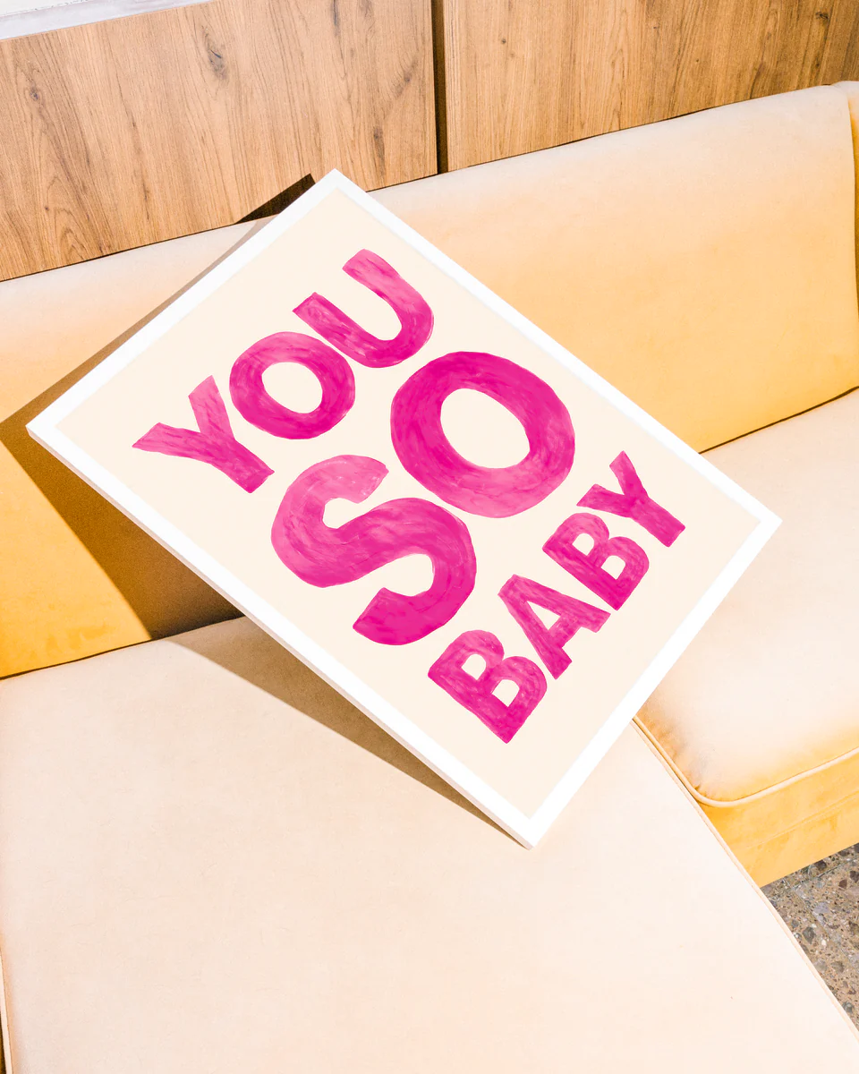 You So Baby Poster