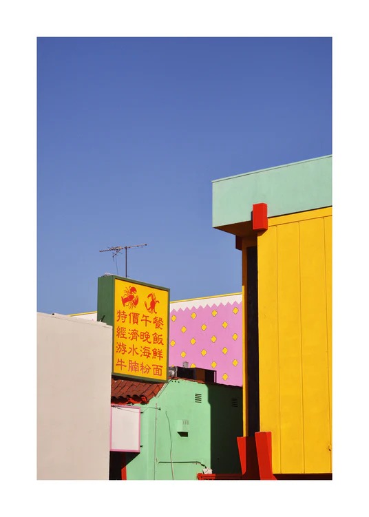 50 x 70 cm / White border