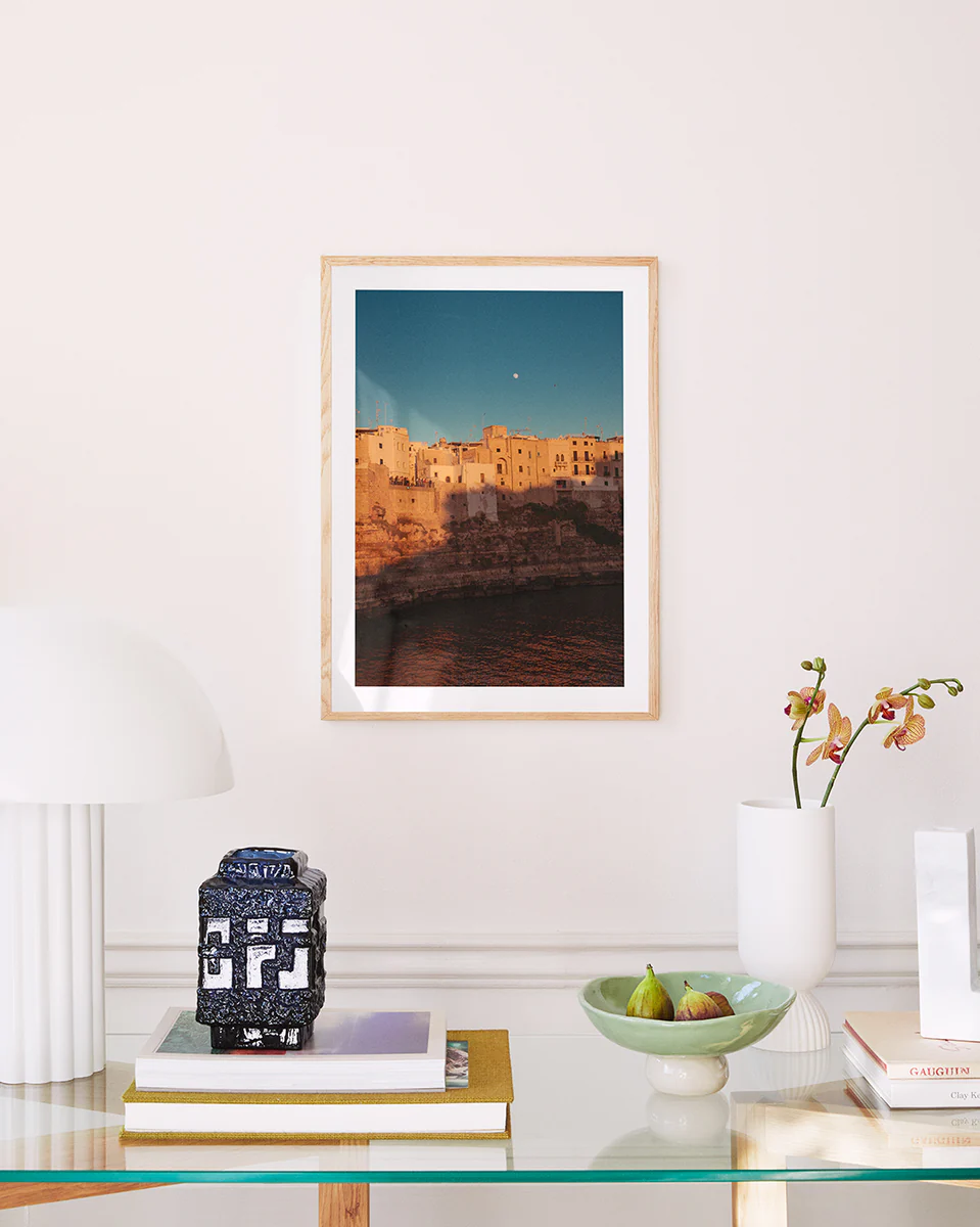Polignano a Mare at Sunset Poster
