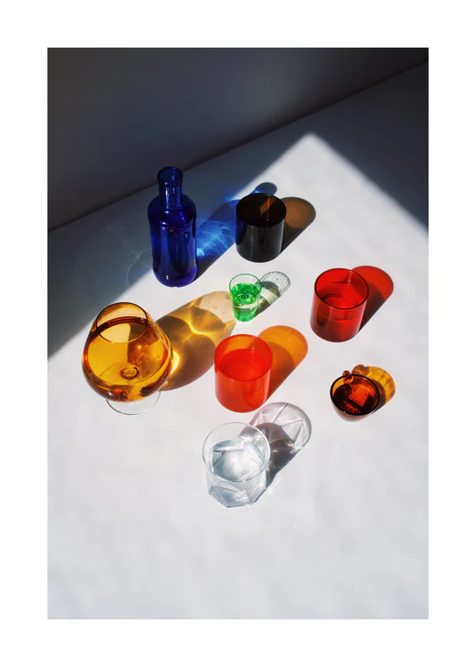 50 x 70 cm / White border