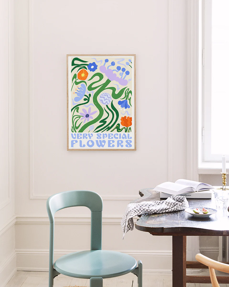 Very Special Flowers Poster
