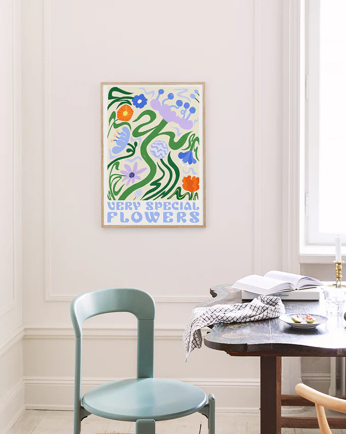 Very Special Flowers Poster