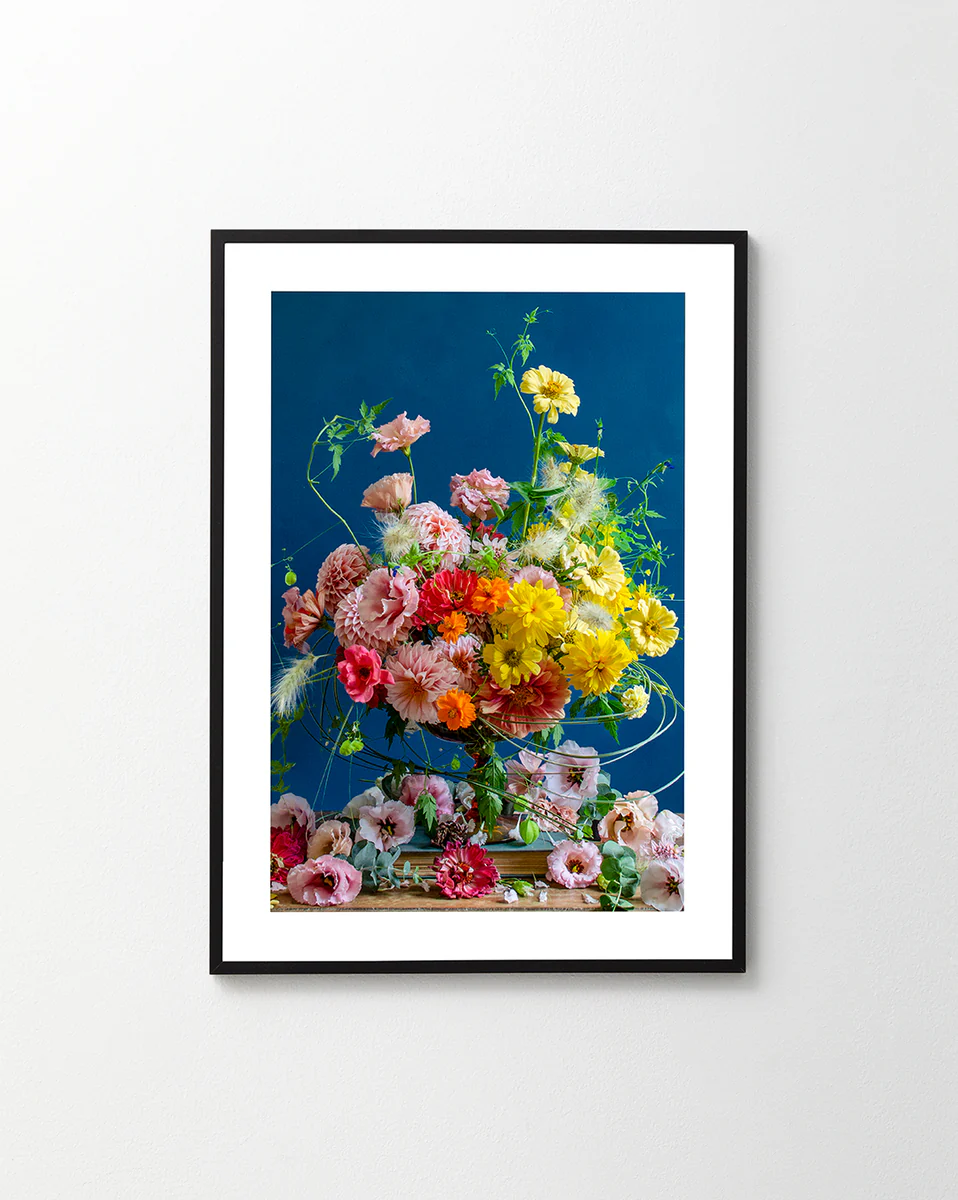 Saturn Blooming Poster