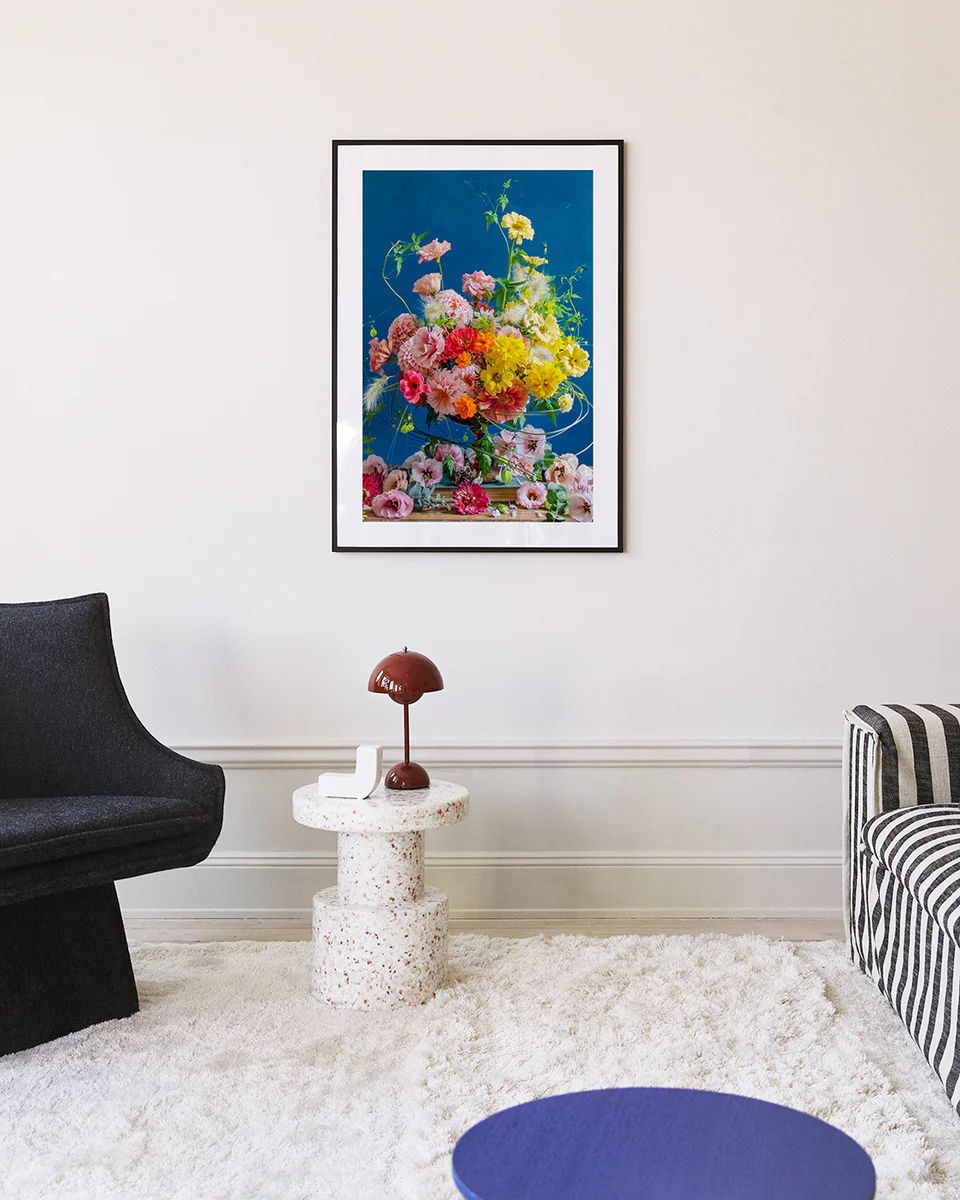 Saturn Blooming Poster