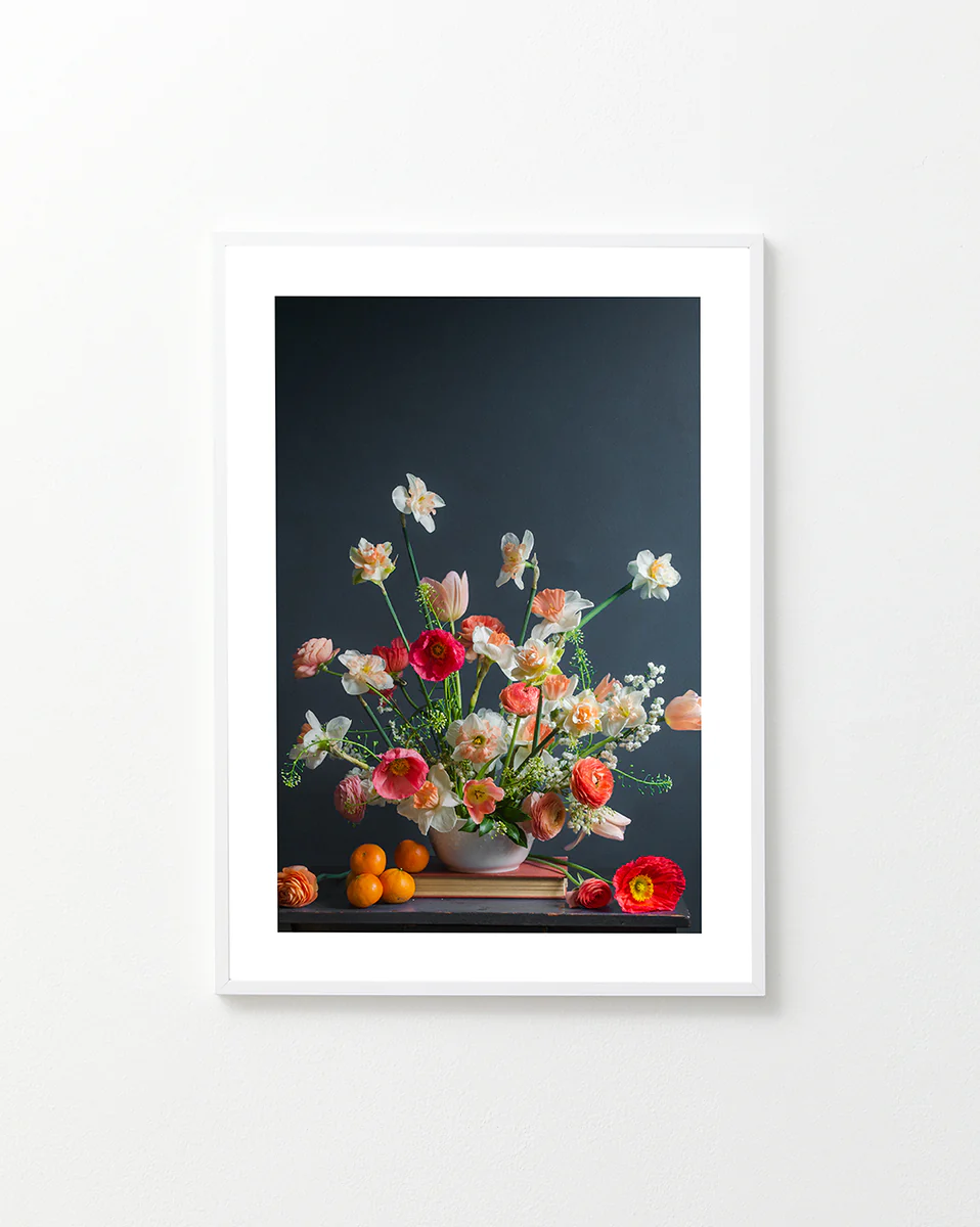 Daffodils and Friends Poster