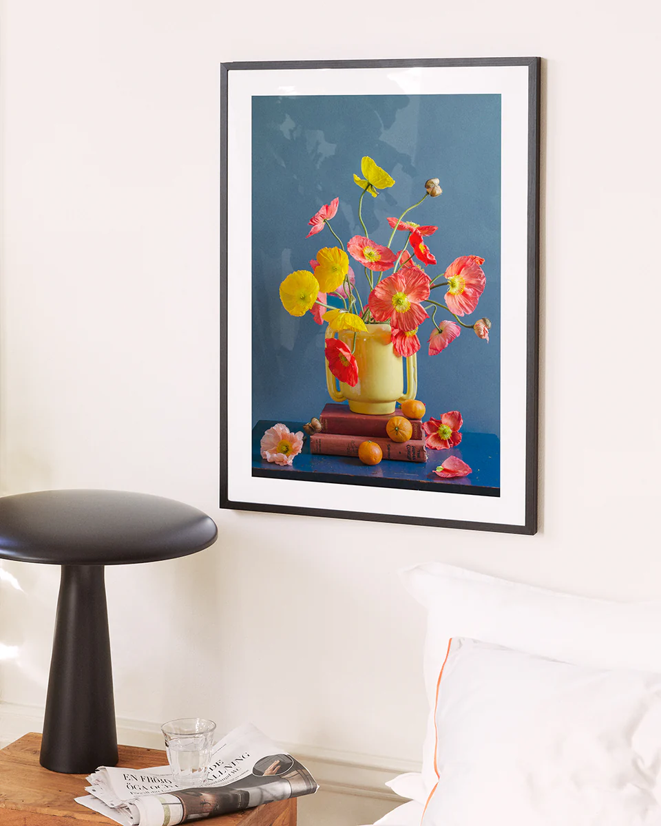 Pop Art Poppies Poster