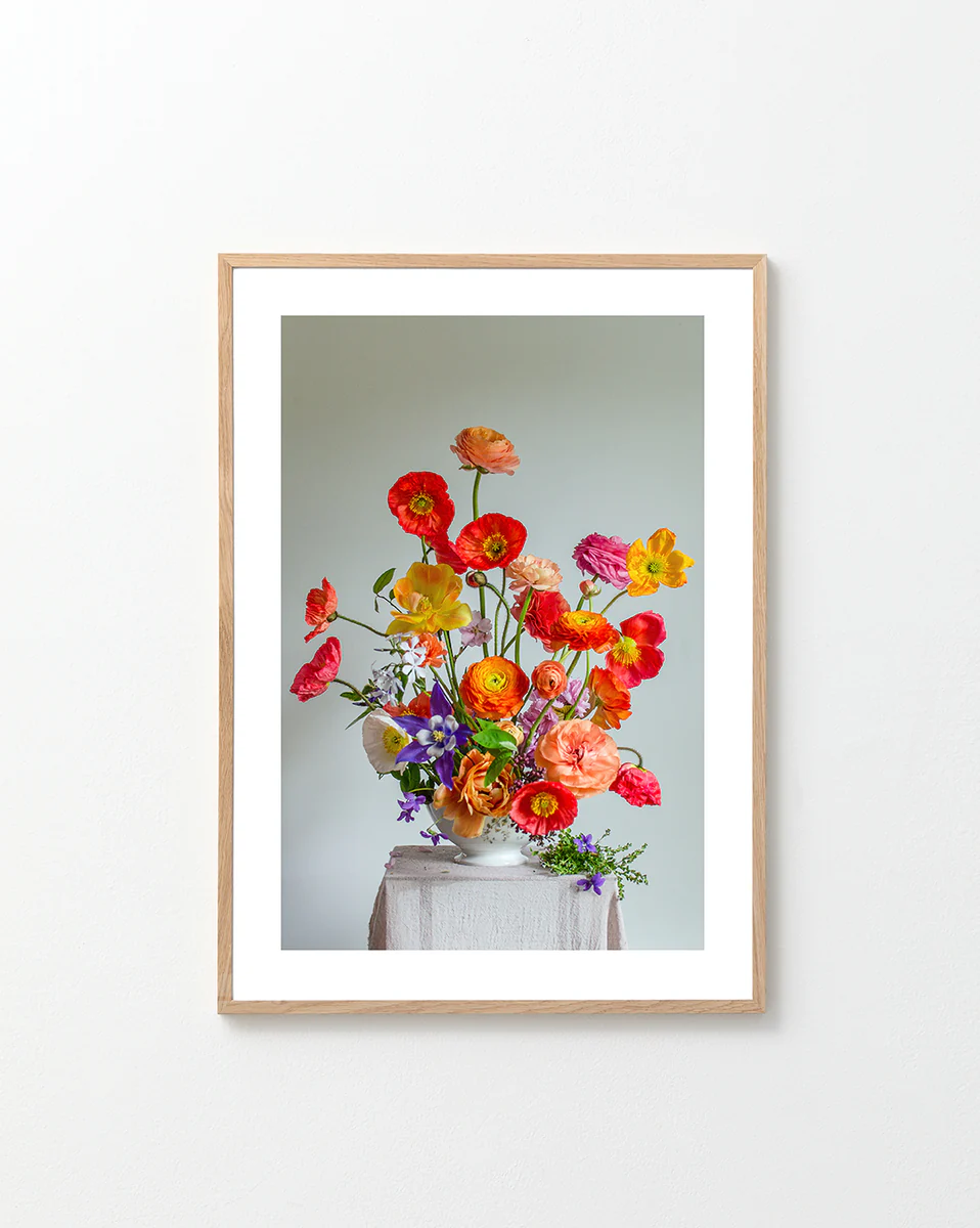 Poppies Popping Poster