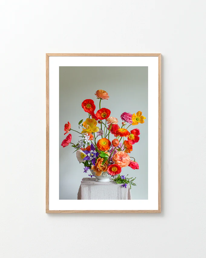 Poppies Popping Poster