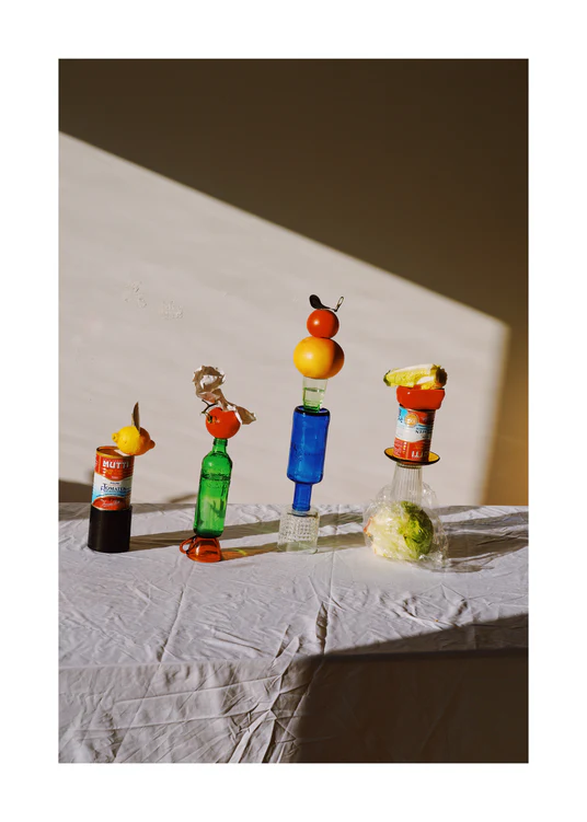 50 x 70 cm / White border