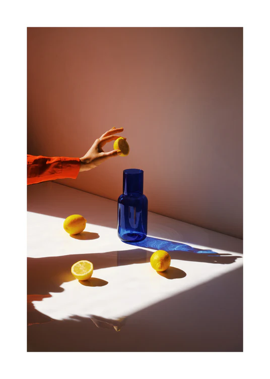 50 x 70 cm / White border